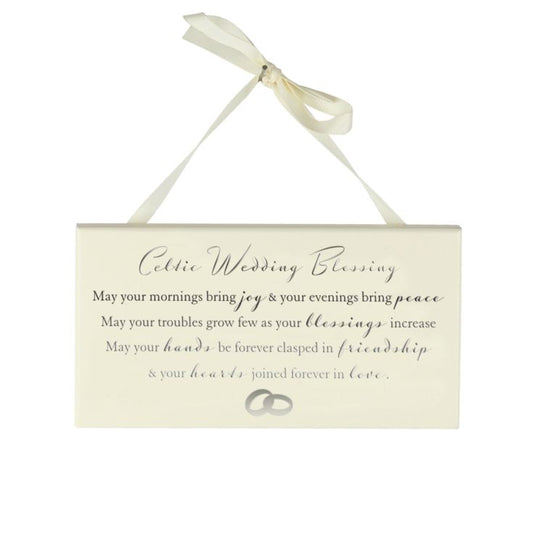 AMORE BY JULIANA® Plaque - Celtic Wedding Blessing