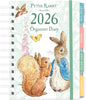 Peter Rabbit 2026 Organiser Diary | Hardback Weekly Planner with Tabs, Notes, To-Do & Goals | Beatrix Potter Character Artwork