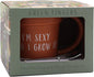 The Leonardo Collection I Grow It Mug & Spoon Green Fingers, Tea and Coffee Mugs for Hot Drinks | Fine China Printed Mugs for Kitchen & Home | Reusable Ceramic Cups for Every Occasion