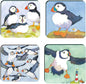 Emma Ball - "Puffins - Assorted Coasters - Set of 4