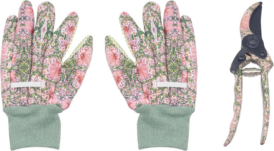 The Leonardo Collection William Morris Pimpernel Garden Tool Set For Gardening | Ideal Tool Kit & Gardening Gifts For Women & Men | Durable Garden Tools & Hand Tools For Daily Garden Work
