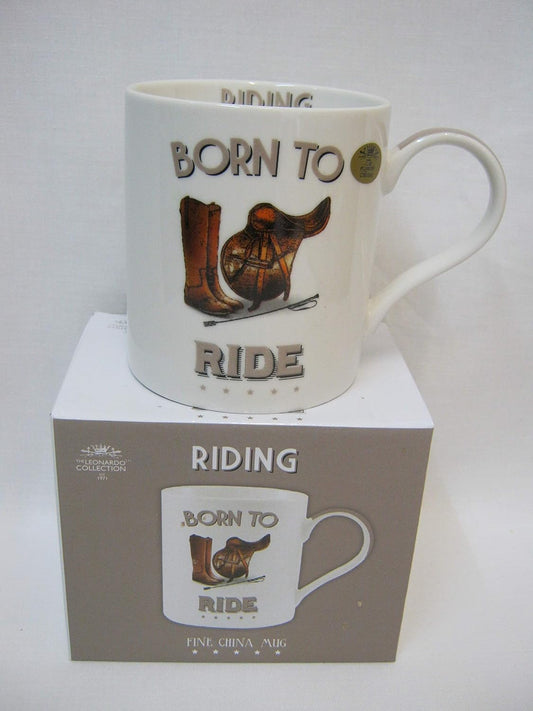 The Leonardo Collection Ceramic Mug  Riding  1 Piece