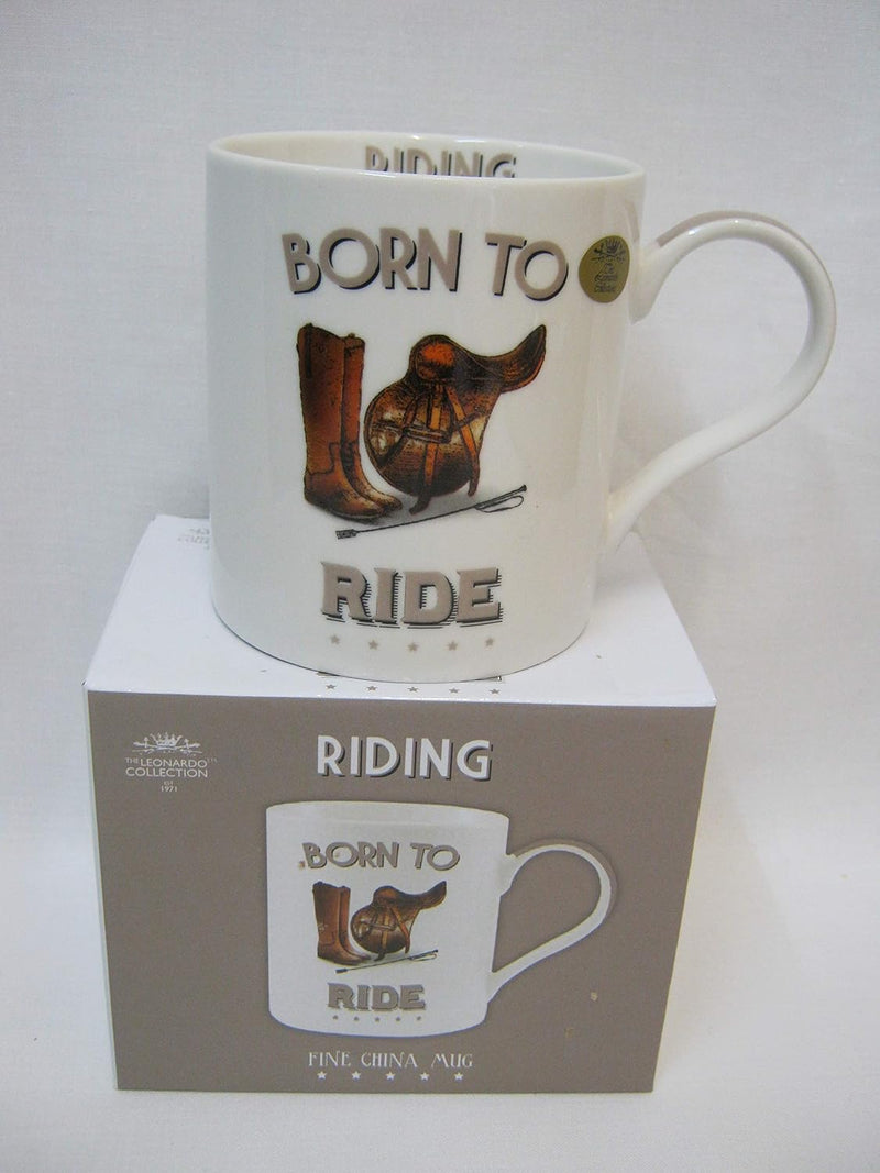 The Leonardo Collection Ceramic Mug  Riding  1 Piece
