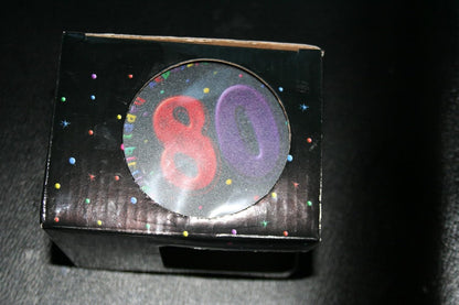 80th Birthday Mug & Coaster Set. 80 Years Young. Happy 80th Birthday