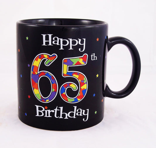 Happy 65th Birthday 20oz Jumbo Mug