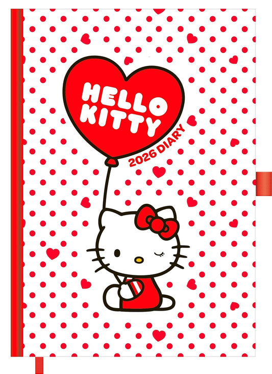 2026 Hello Kitty A5 Diary - Official Product - Sanrio