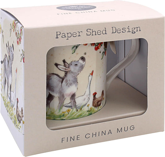 Paper Shed Design Donkey Goose & Hen Mug