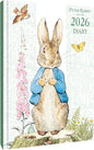 Peter Rabbit 2026 A5 Weekly View Diary | Hardback Organiser with Beatrix Potter Artwork | Planner for Appointments, Notes & Scheduling