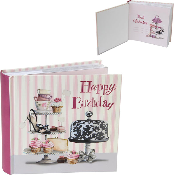 Sophia Cupcake Boulevard Album 4x6 80 Prints Happy Birthday