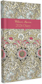 William Morris 2026 Slim Weekly Diary | Pocket Hardback Planner with Cray & Pink Poppy Covers | Week-to-View with Notes  one at random 2  desgns