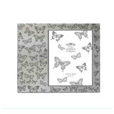 Silver Glitter Butterfly Frame 5x7 by Leonardo Collection