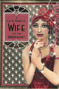 Art Deco Style Wife Anniversary Card, 7 x 10 inches, Flapper Lady Design Oe