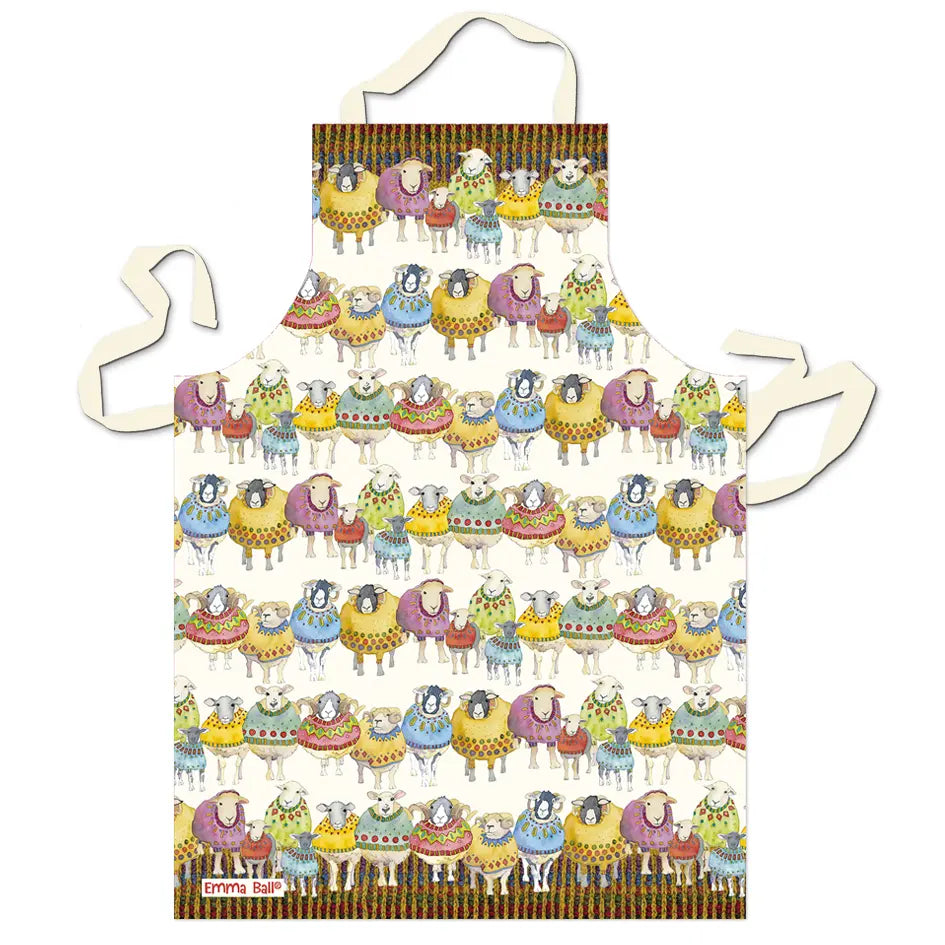 Sheep in Sweaters II Apron CF105
