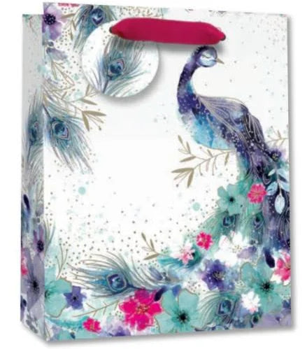 SIMON ELVIN   LARGE   GIFT BAGS PEACOCK