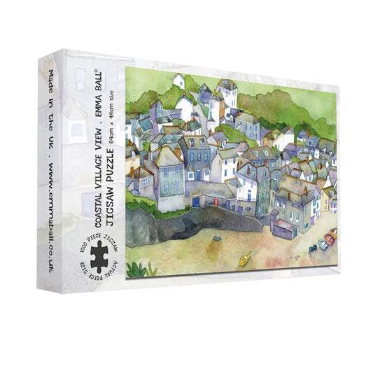 COASTAL VILLAGE 1000 PIECE BOXED JIGSAW