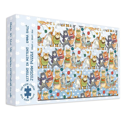 KITTENS IN MITTENS 1000 PIECE BOXED JIGSAW