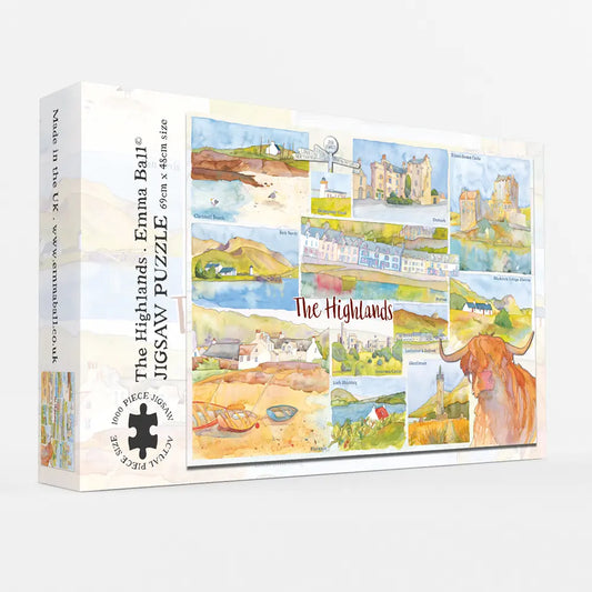 HIGHLANDS 1000 PIECE BOXED JIGSAW