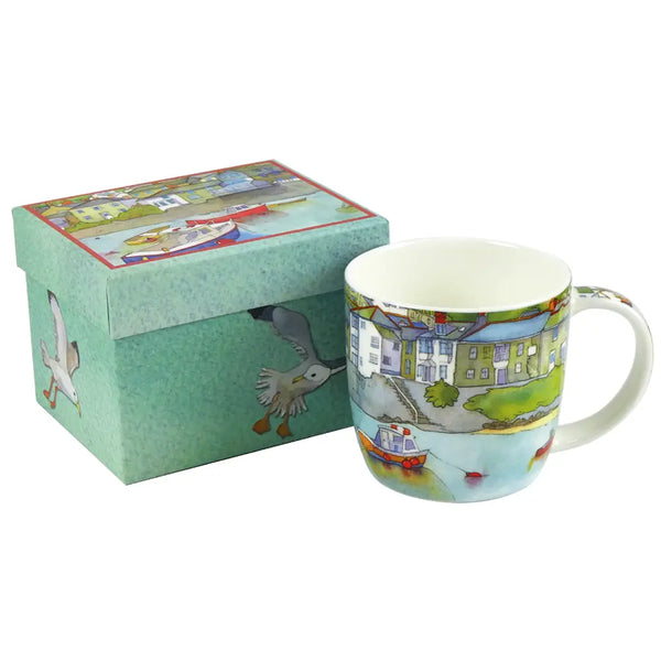 Emma Ball Harbour Bone China Mug with Gift Box