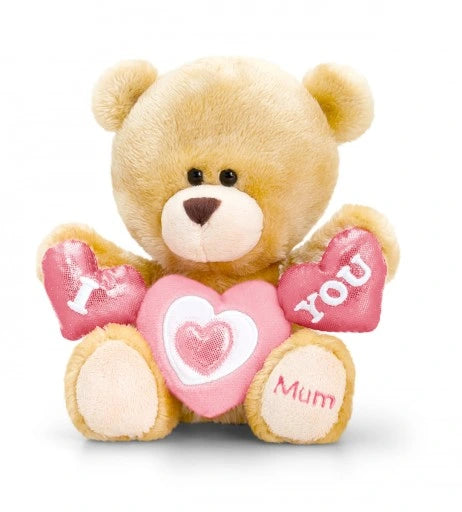 Plush toy TEDDY BEAR LOVE Valentine's Day 14cm