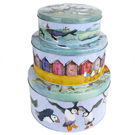 SEALIFE CAKE TINS – SET OF 3