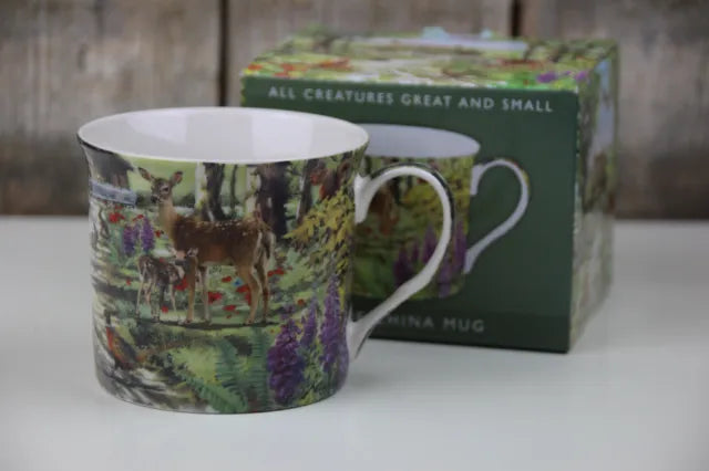 Leonardo collection  all creatures great and small  fine china   mug