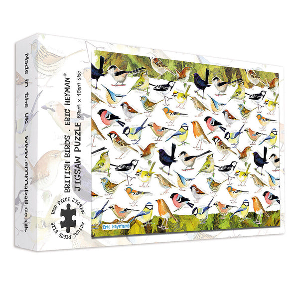 BRITISH BIRDS 1000 PIECE BOXED JIGSAW