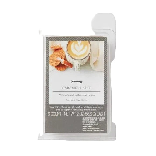 Caramel Latte Wax Melts - 6 Count - Net WT 2 oz
