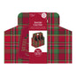 Tartan Bottle Carrier Cardboard