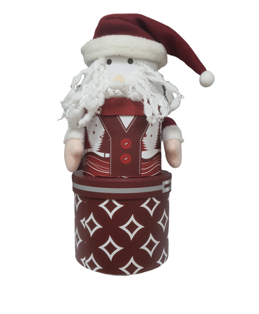 Gift Box Set Of 3 Santa