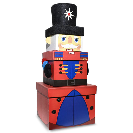 Gift Box Set Of 3 Nut Cracker  colour   one supplied from available stock