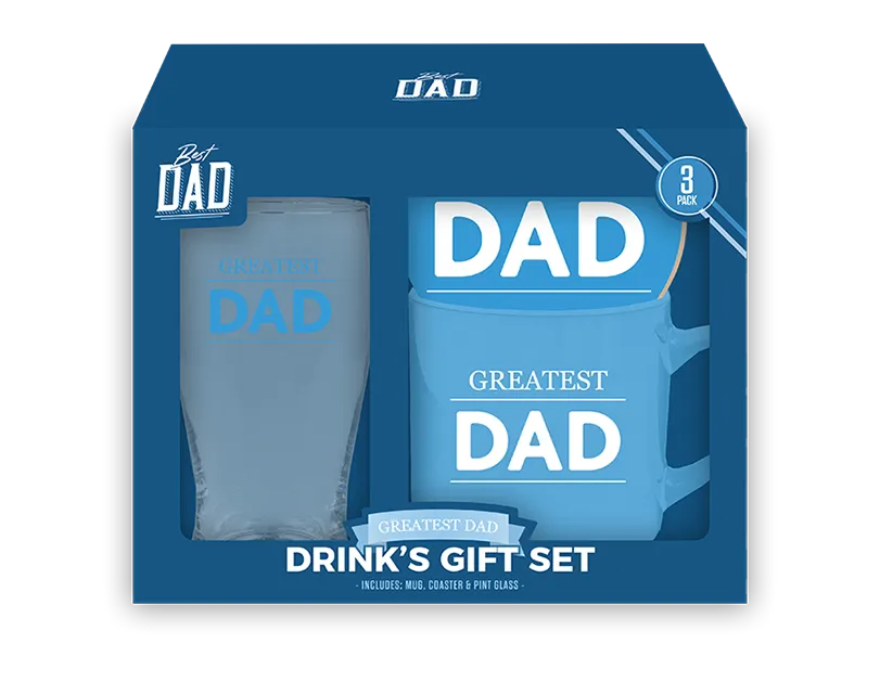 Father's Day Drink Gift Set  dad