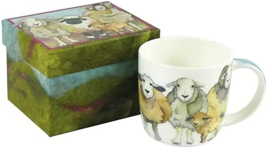 Emma Ball Felted Sheep Bone China Mug with Gift Box