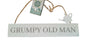 The Potting Shed Hanging Garden Signs 26cm Garden Shed   grumpy old man
