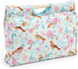 Hobbygift Wooden Handle Birdsong Print Craft Bag
