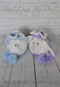 Bear and Rabbit Drawstring Gift Bags Knitting Pattern