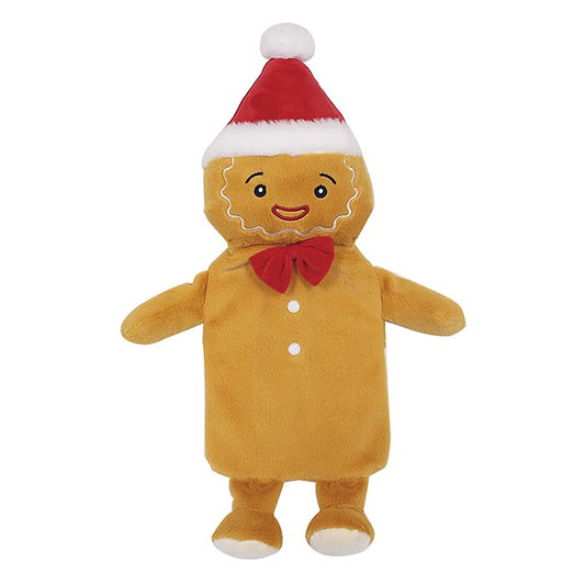 Xmas Hot Water Bottle Gingerbread
