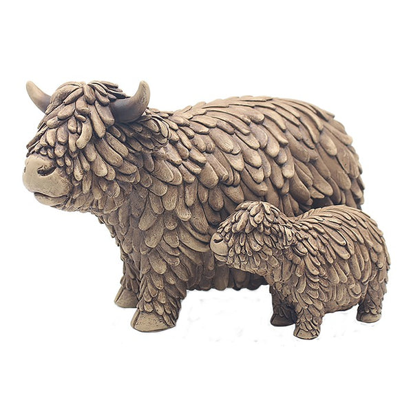 Hughie Highland Cow & Calf large