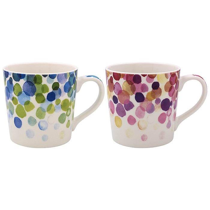 Pretty Swirl Dots Mug