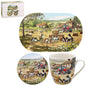 Collie & Sheep Mug Coaster Tray