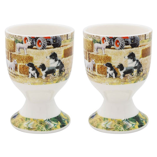 Collie & Sheep Egg Cups