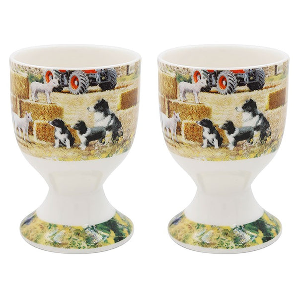 Collie & Sheep Egg Cups