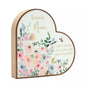 The Cottage Garden Mantel Heart Plaque   nan