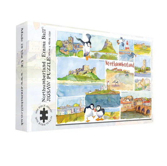 NORTHUMBERLAND 1000 PIECE BOXED JIGSAW