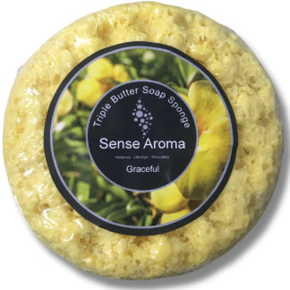 Sense Aroma 2-in1 Triple Butter Soap Sponge – graceful
