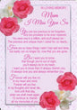 graveside card   in loving memory  mum i miiss you so