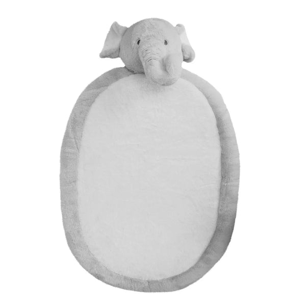 Bambino Soft Oval Playmat - Elephant