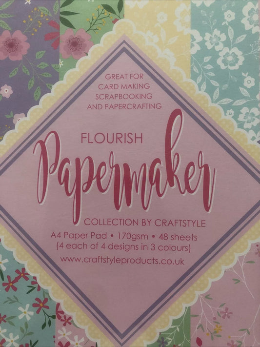 Craft Style Flourish Papermaker 48 page quality paper pad