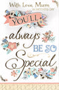 MOTHER'S DAY CARD  TO  THE ONE I LOVE   8 PAGE INSERT
