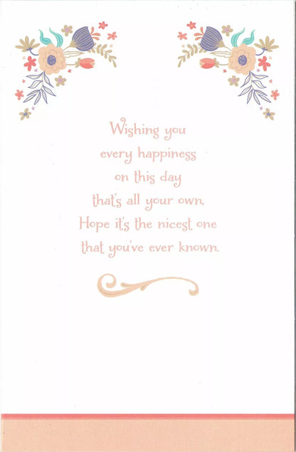 MOTHER'S DAY CARD  TO  THE ONE I LOVE   8 PAGE INSERT