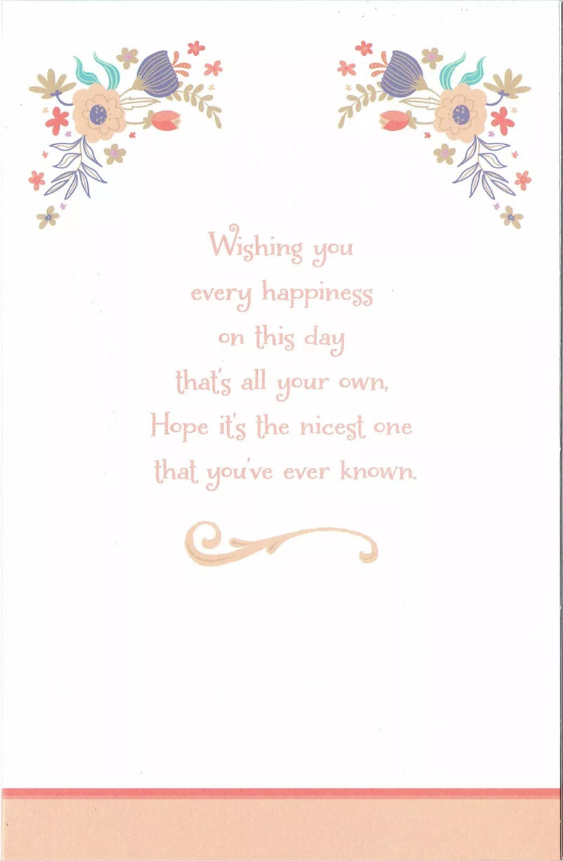 MOTHER'S DAY CARD  TO  THE ONE I LOVE   8 PAGE INSERT